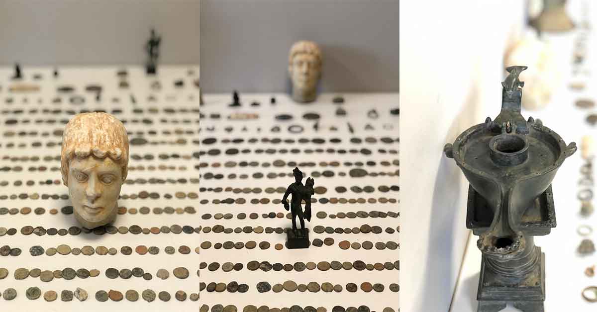 Paha biçilemez eserler süpürge kutusundan çıktı