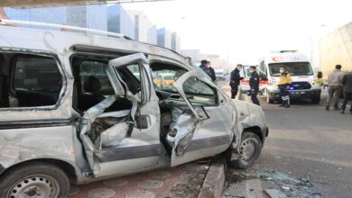 Diyarbakır-Şanlıurfa yolunda trafik kazası: 2 yaralı