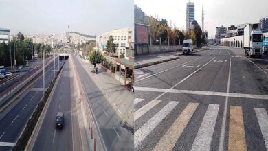 Photo of Şanlıurfa’da cadde ve sokaklar boş kaldı
