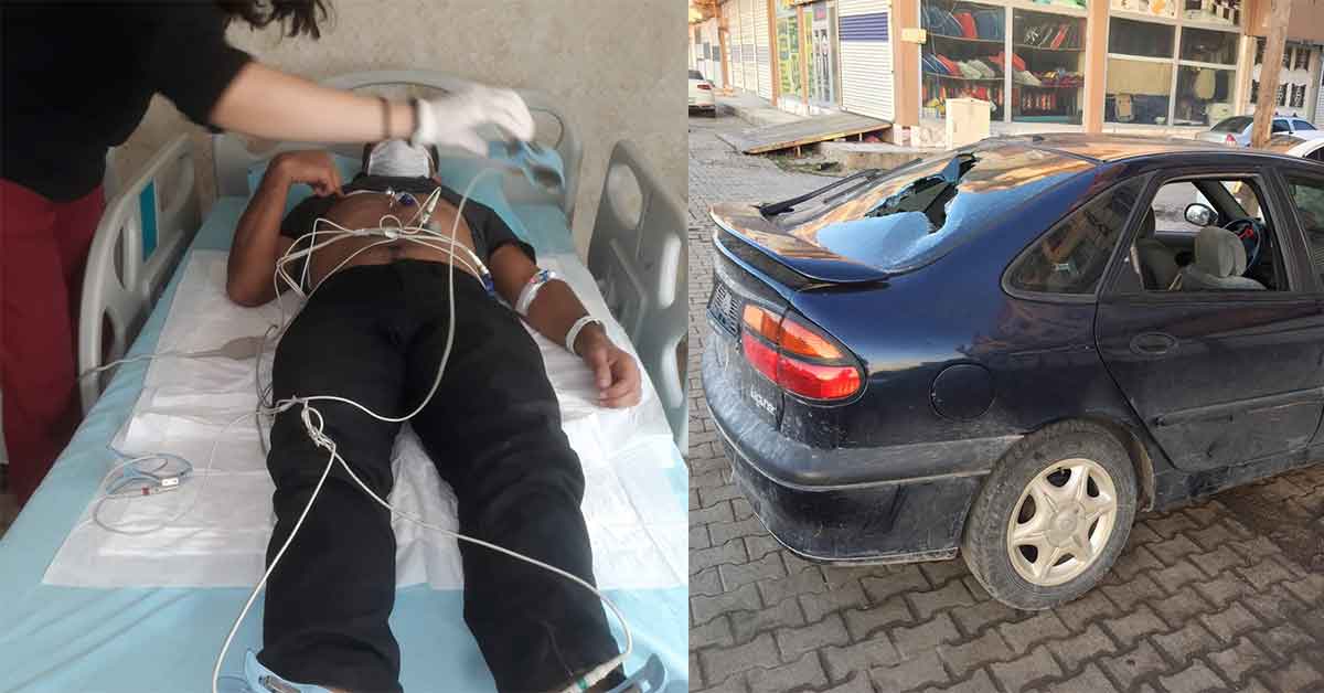 Urfa'da Koruma altındaki gazeteciye 5 kez saldırdılar