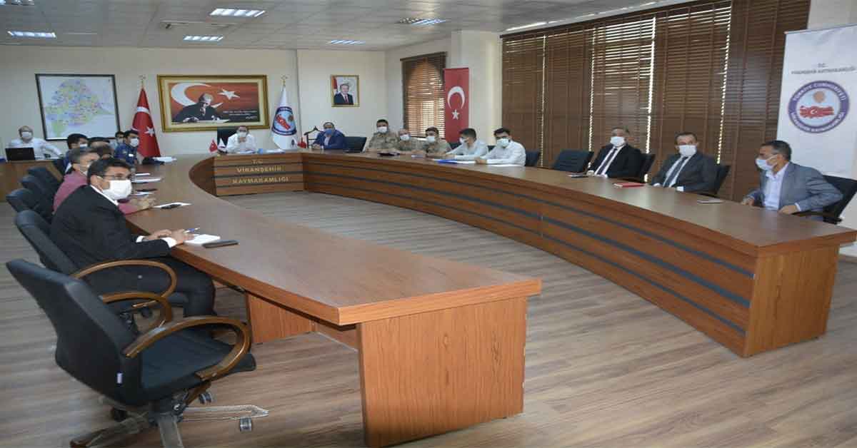 Viranşehirde 3 Aylık Çalışma Değerlendirildi 1 Viranşehirde 3 Aylık Çalışma Değerlendirildi