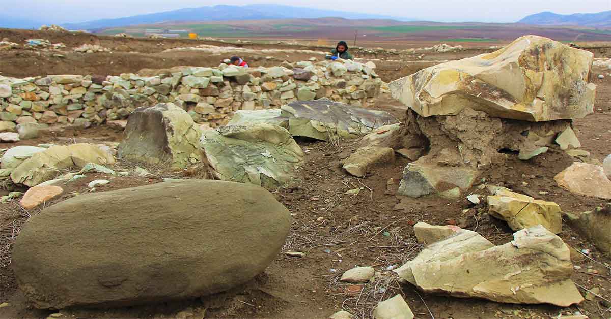Amasya'da 2 bin 600 yıllık ‘Kubaba Sunağı' keşfedildi