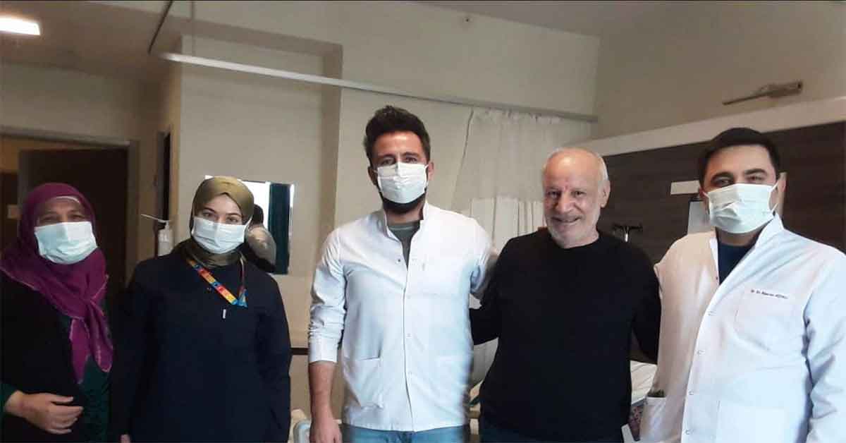 Urfa'da Covid-19 hastası 79 gün sonra taburcu oldu