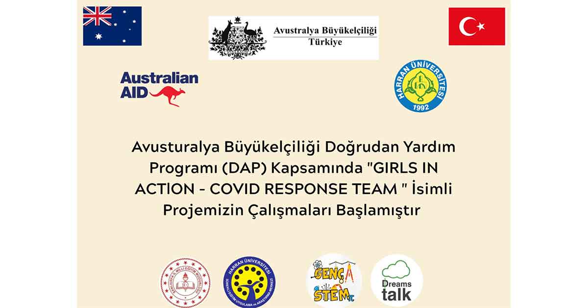 Avusturalya'dan Şanlıurfalı Kızlarımıza Destek 1 DAF