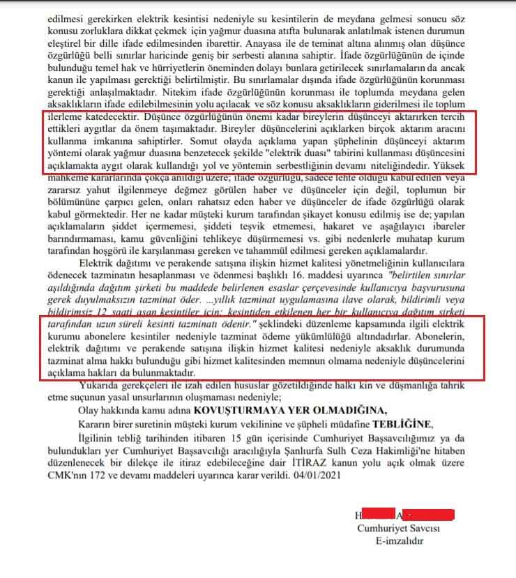Elektrik Duasına Çıkan Urfalılara Kötü Haber 4 DEDAŞ