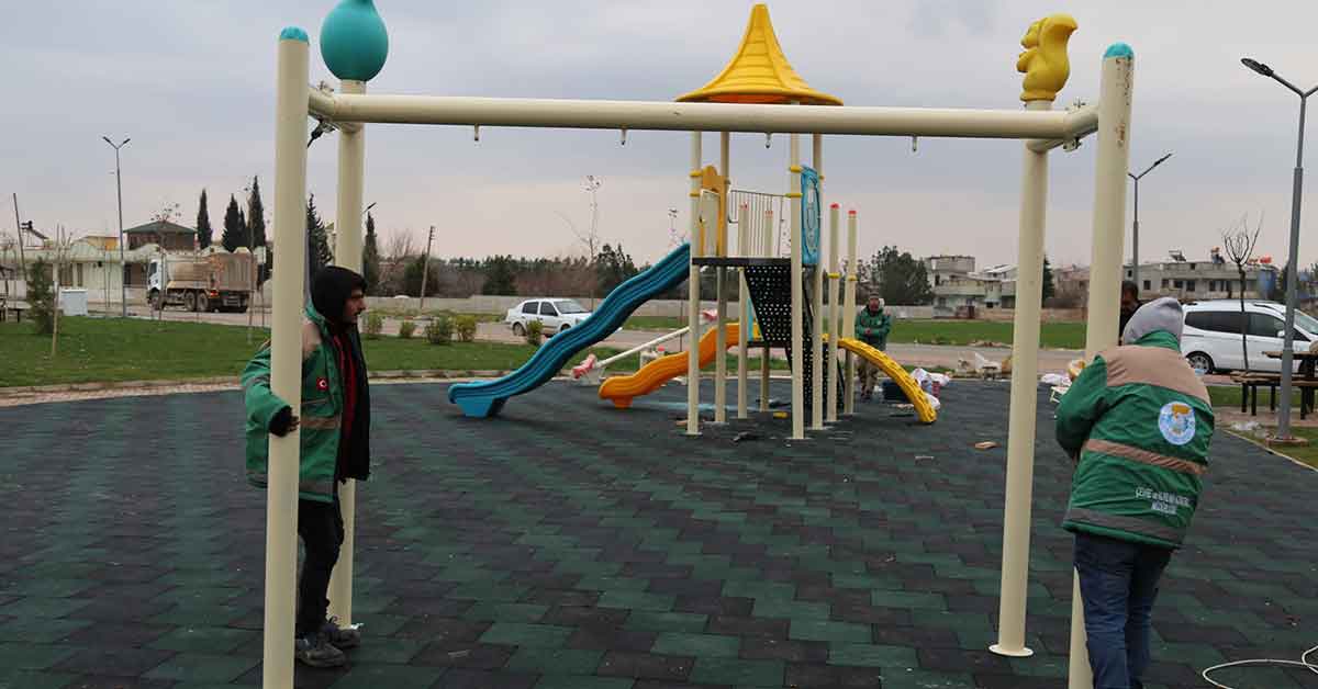 Parklar, Haliliye Belediyesi İle Güzelleşiyor 2 Haliliye Belediyesi