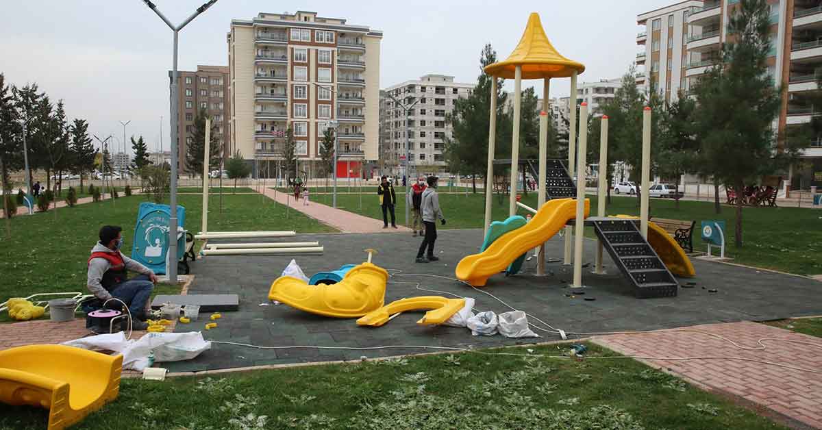 Parklar, Haliliye Belediyesi İle Güzelleşiyor 4 Haliliye Belediyesi