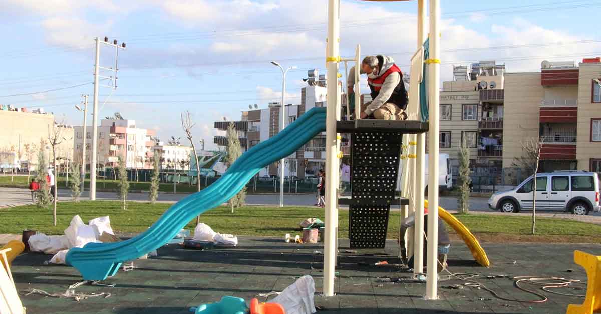 Parklar, Haliliye Belediyesi İle Güzelleşiyor 3 Haliliye Belediyesi