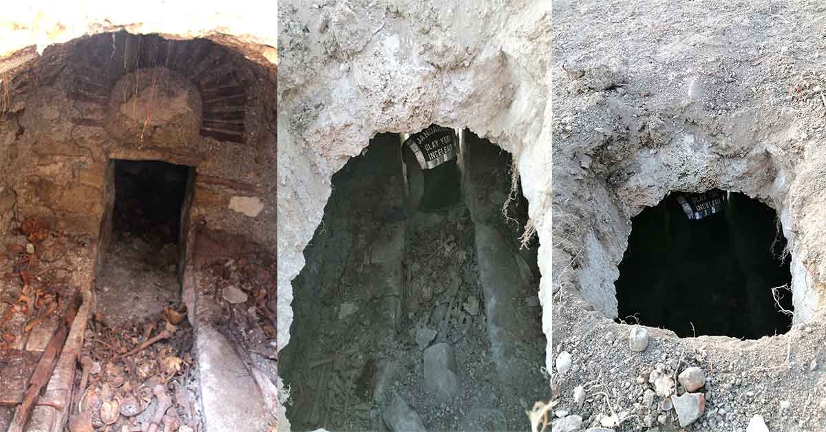 Tarlasını sürerken tarihi eser buldu 1 Tarlasını sürerken Roma dönemine ait toplu mezar buldu