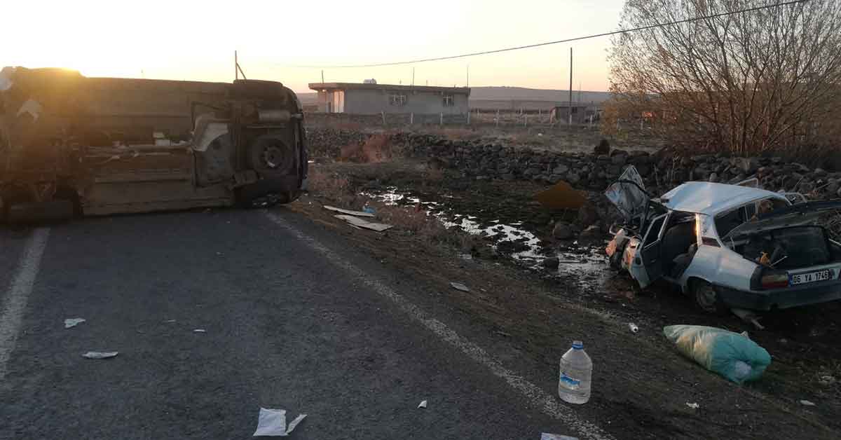 Şanlıurfa'da Kaza! 8 Kişi Yaralandı 1 Trafik Kazası