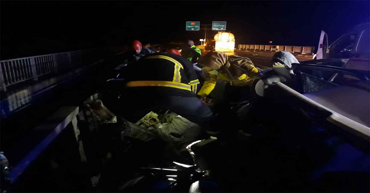 Şanlıurfa'da trafik kazası: 1 ölü, 1 yaralı
