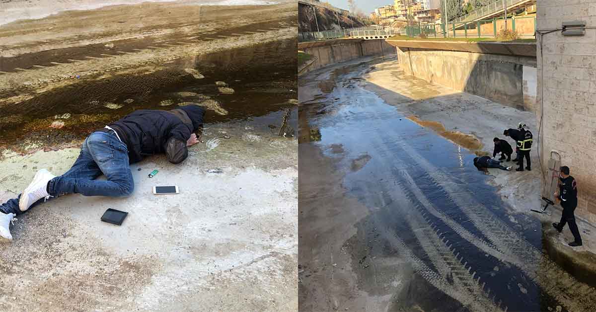 Urfa'da kayıp gencin cesedi dere kenarında bulundu 