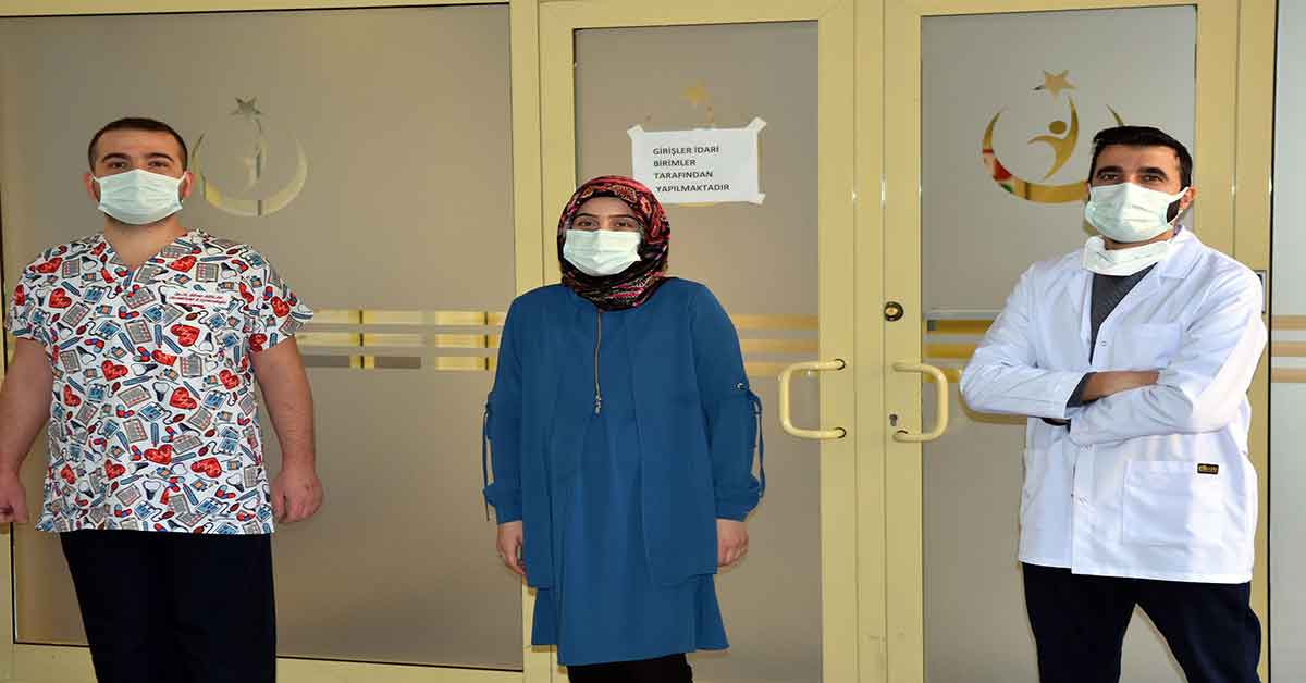 Şanlıurfa'da Korona virüsü atlatan doktorlar, o zorlu süreci anlattı