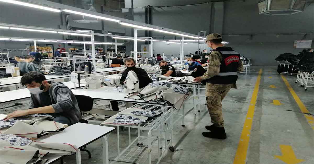 Urfa'da 16 Fabrikada Koronavirüs Denetimi Yaptı