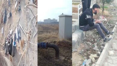 Şanlıurfa'da Kablo hırsızı mezarlıkta yakalandı