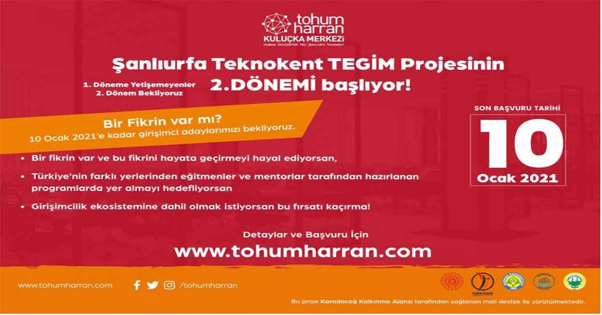 Şanlıurfa Teknokent Girişimcilerini Arıyor