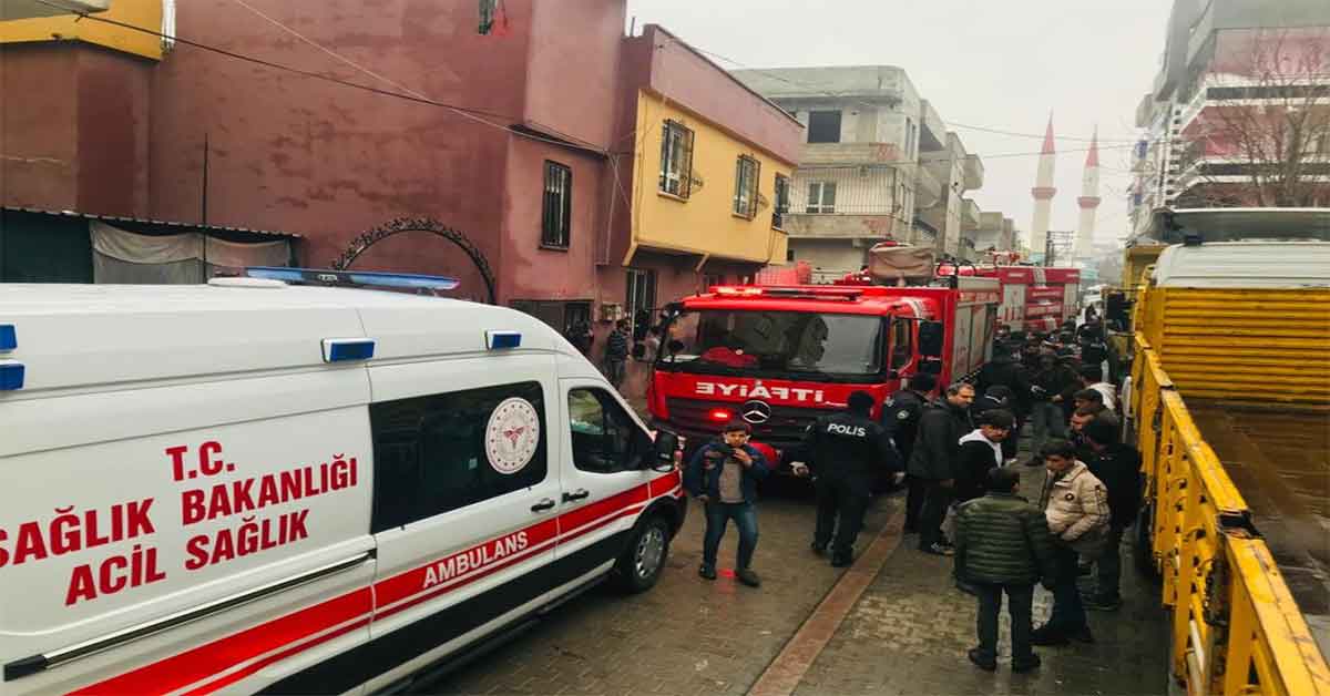 Urfa'da evde yalnız bırakılan çocuk yangında ağır yaralandı