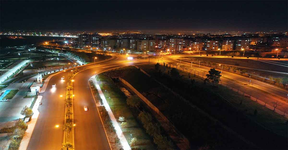 Şanlıurfa’da yeni yıl sessizliği havadan görüntülendi 3 Şanlıurfa’da yeni yıl sessizliği havadan görüntülendi