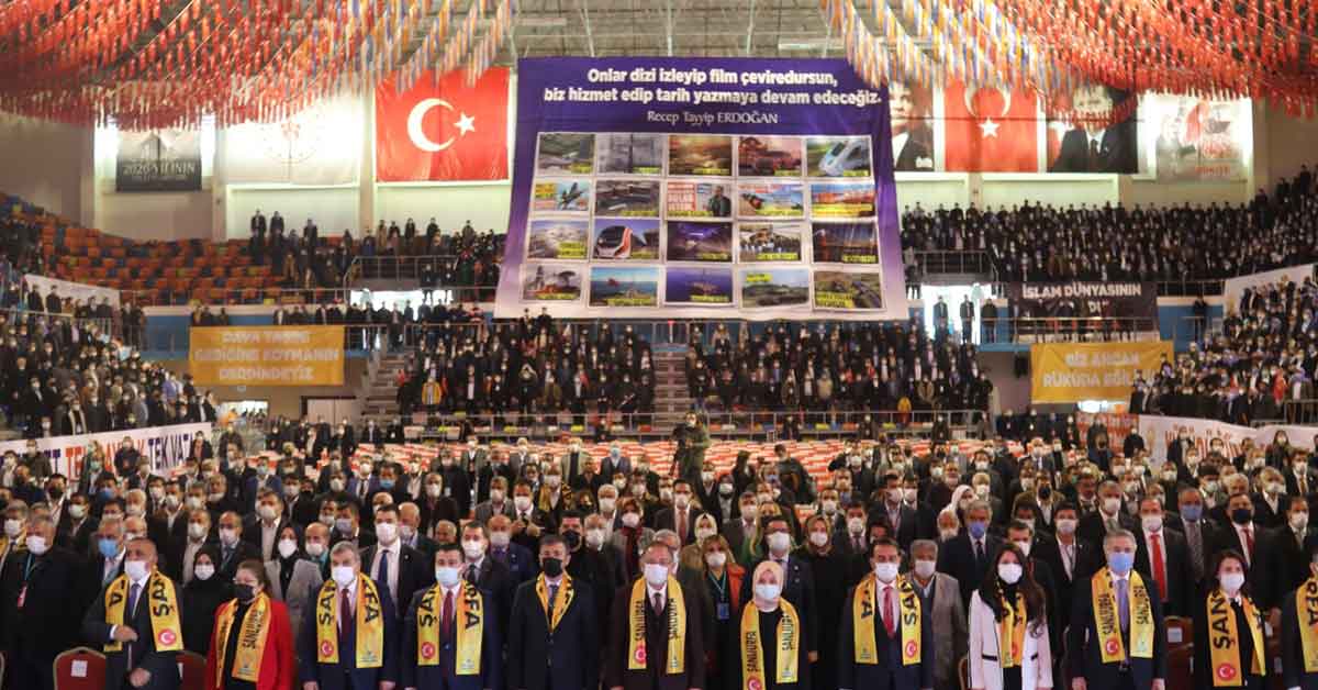Ak Parti Şanlıurfa 7. olağan il kongresi yapıldı 1 Ak Parti Şanlıurfa 7. olağan il kongresi yapıldı