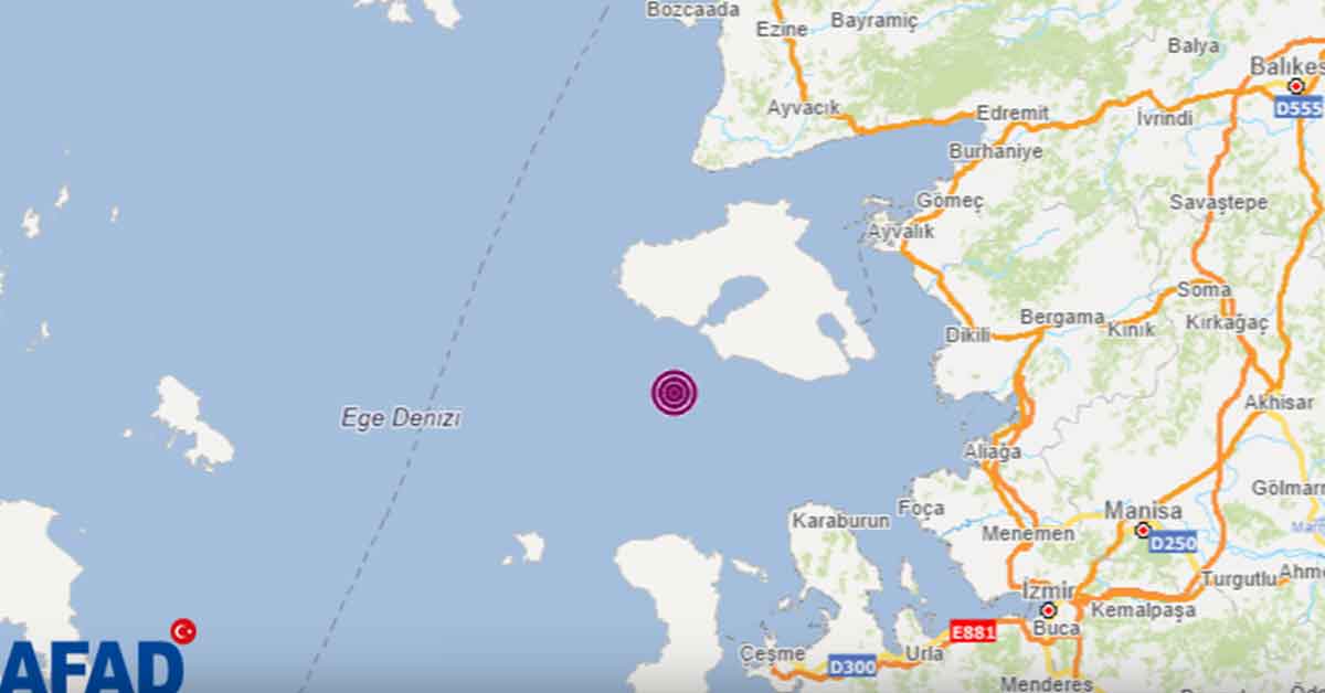 İzmir'de art arda korkutan depremler! 1 İzmir Deprem