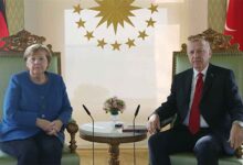 Erdoğan, Merkel'le video konferansla görüştü