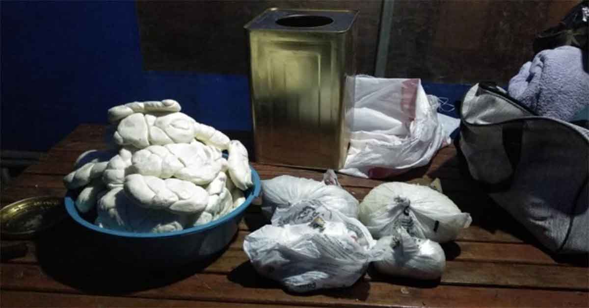 Peynir arasında esrar sevkiyatı