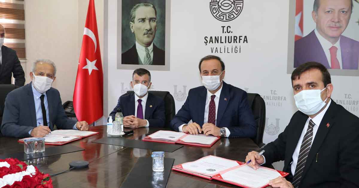 HRÜ ile Urfa MEM Arasında Protokol İmzalandı
