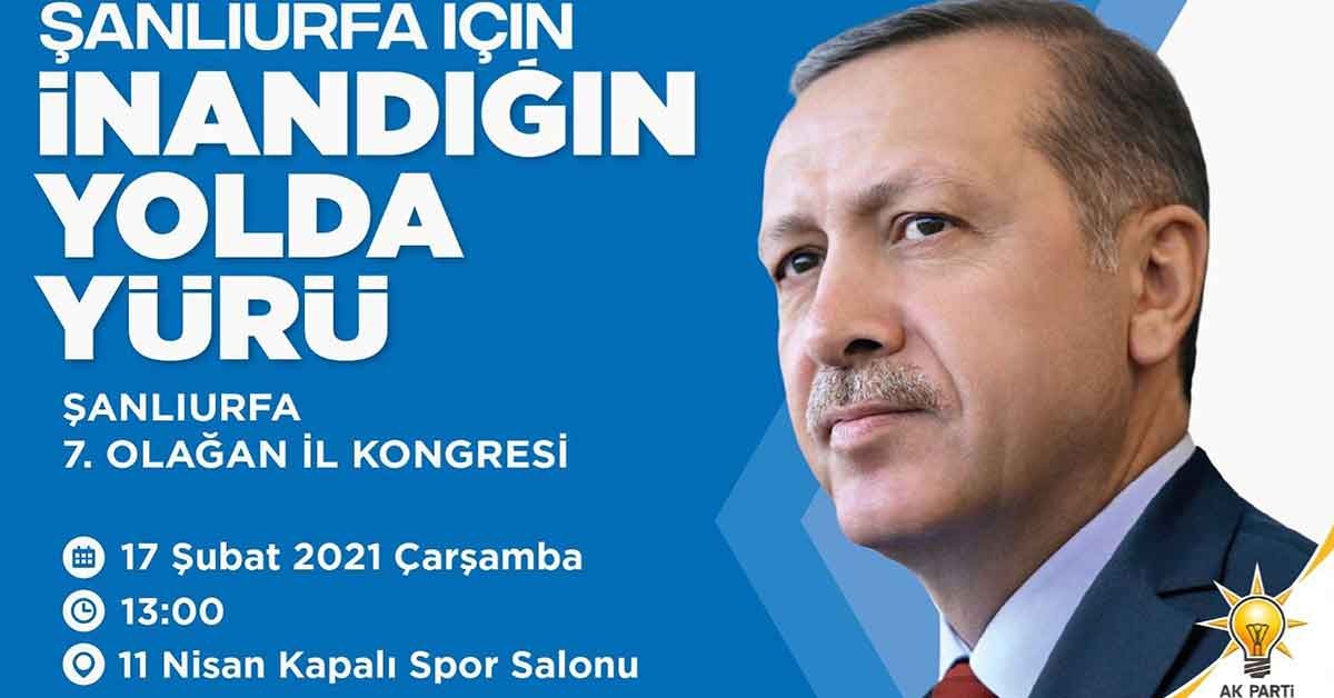 Urfa Ak Parti İl Kongresi Yarın Yapılacak