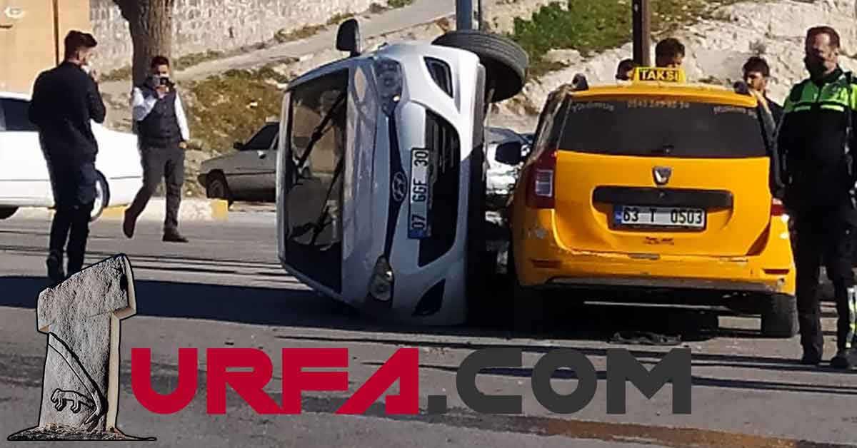 Şanlıurfa’da trafik kazası: 2 yaralı