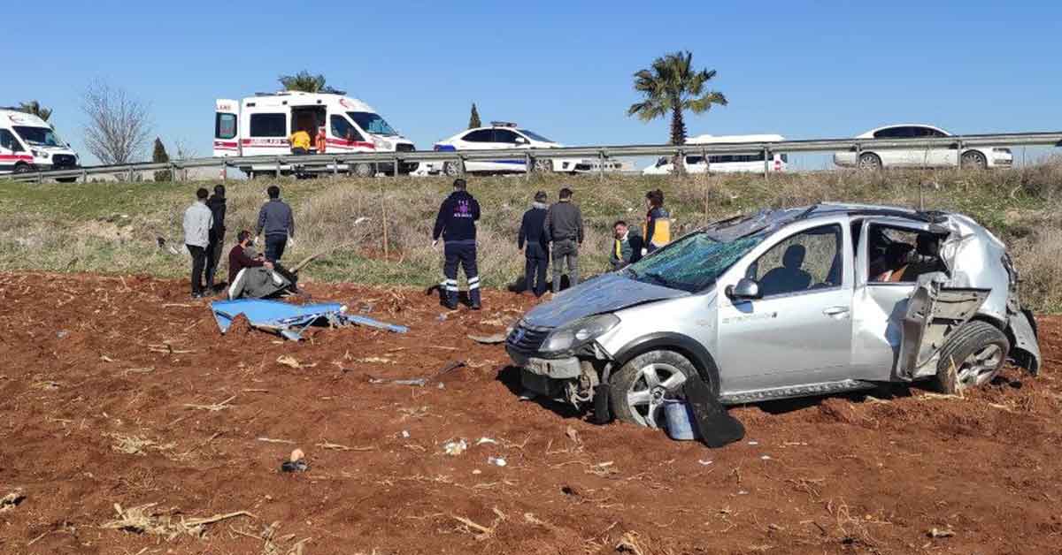 Şanlıurfa’da trafik kazası: 6 yaralı