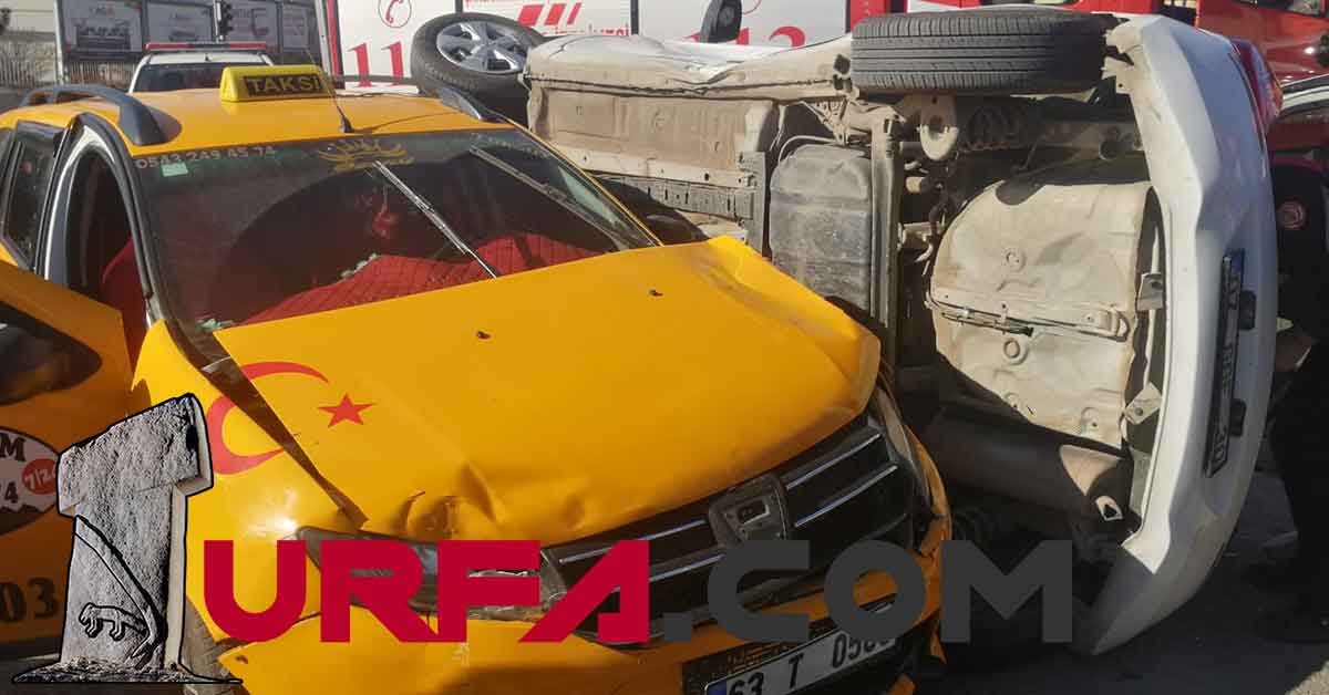 Şanlıurfa’da trafik kazası: 2 yaralı