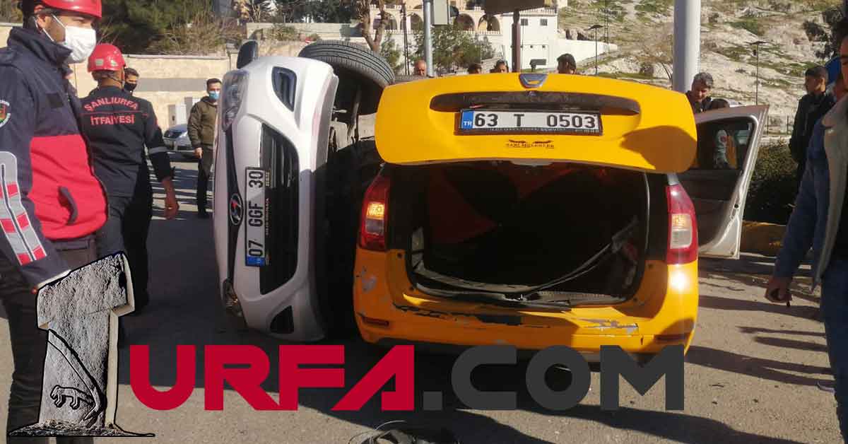 Şanlıurfa’da trafik kazası: 2 yaralı