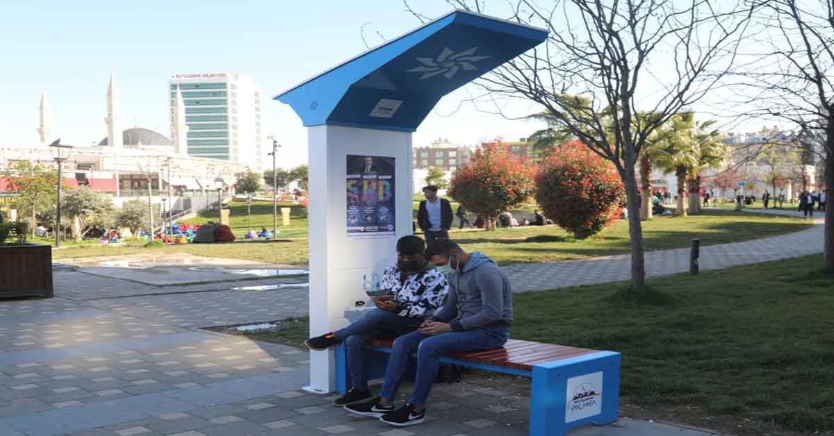 Urfa'da "Şarj eden akıllı bank" uygulaması hizmette 1 Akıllı Bank
