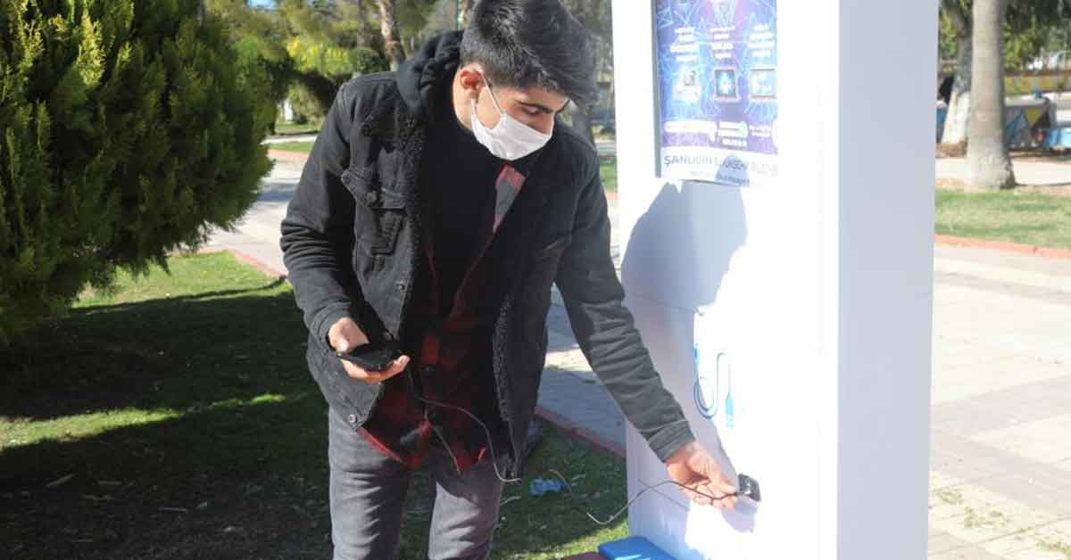 Urfa'da "Şarj eden akıllı bank" uygulaması hizmette 2 Akıllı Bank