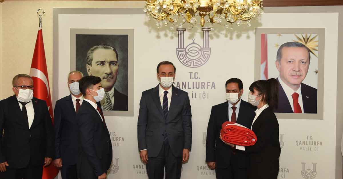 81 Genç 81 Bayrak Devir Teslimi Urfa’da Gerçekleşti