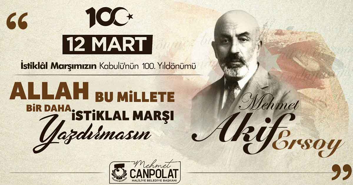 Canpolat'tan İstiklal Marşı Mesajı 1 Canpolat