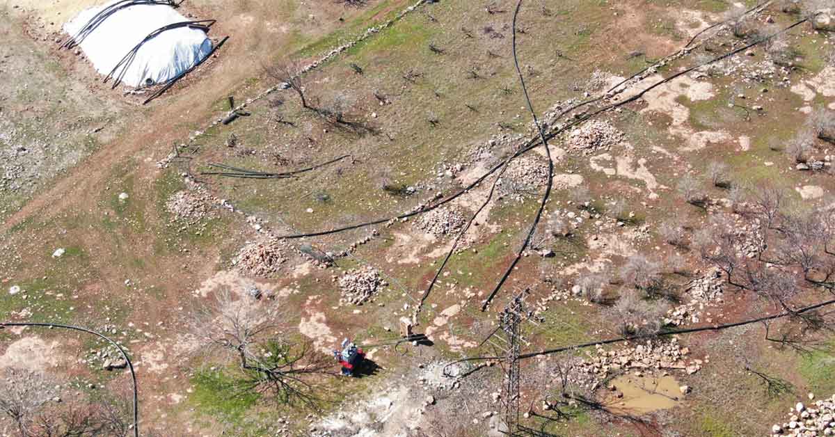 DEDAŞ'tan Kaçak Elektriğe Drone'lu Önlem 3 DEDAŞ