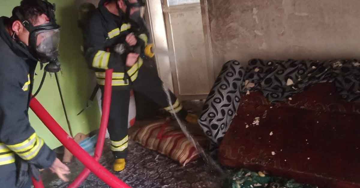 Elektrik kontağından çıkan yangında 1 kişi öldü