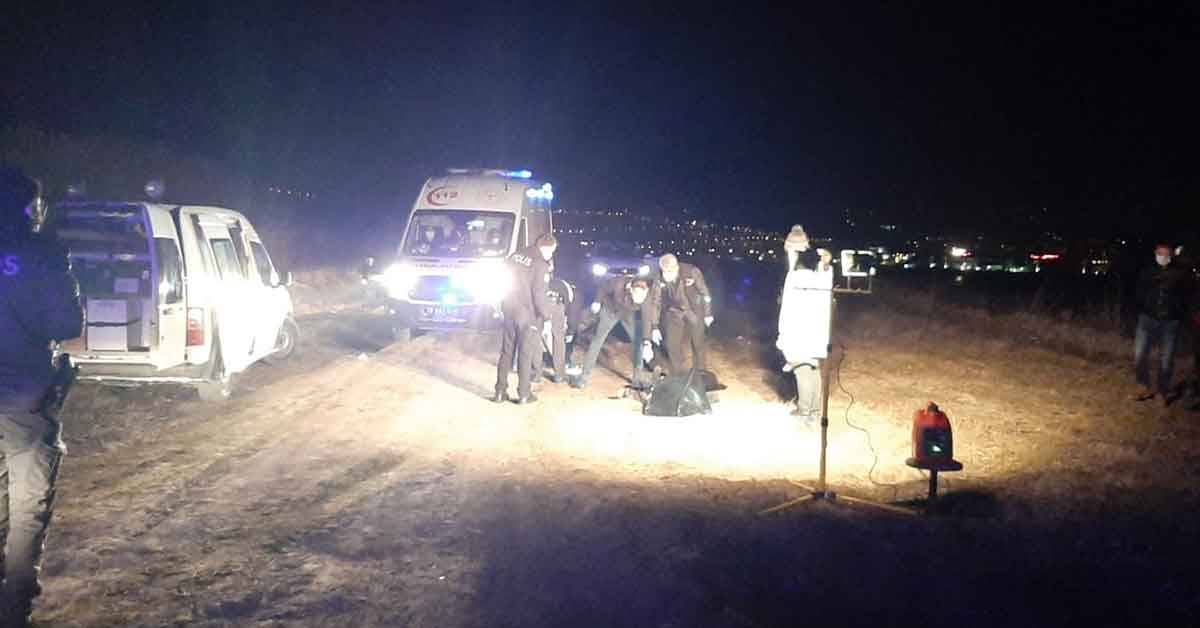 Boş arazide erkek cesedi bulundu