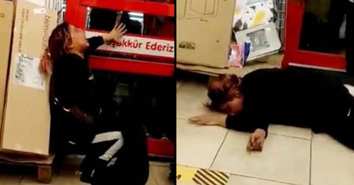Markette hırsızlık yaparken yakayı ele verdiler
