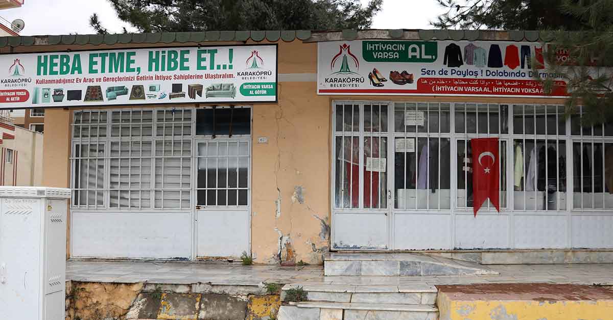 Karaköprü'de "İhtiyacın Varsa Al yoksa As" Projesi 3 Karaköprü