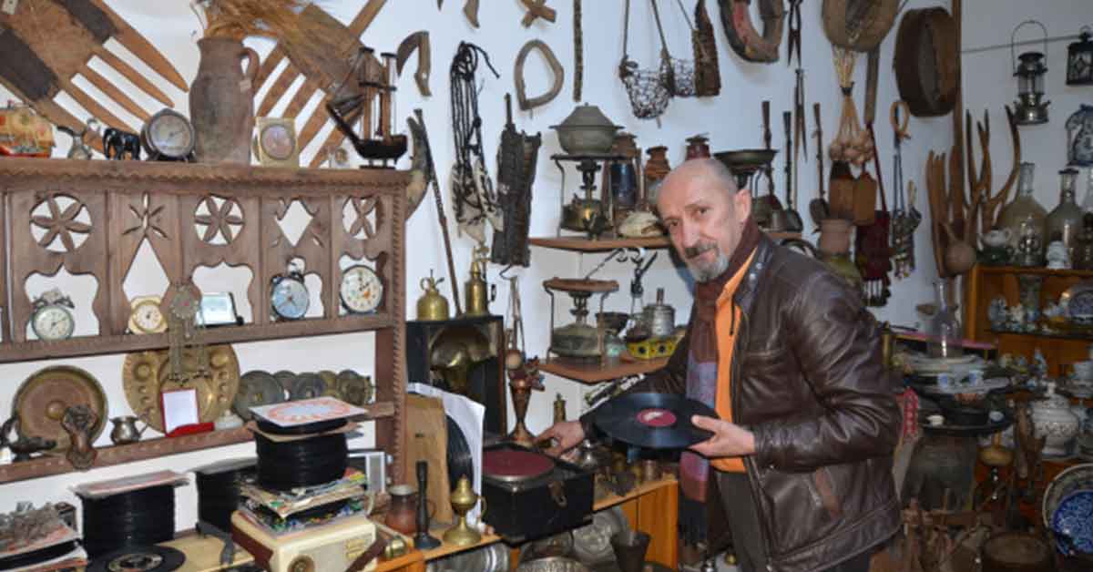 5 Bine yakın antikayla müzeye dönüştü
