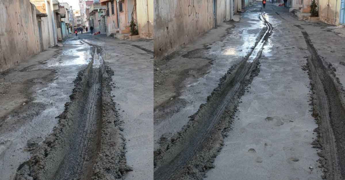 Urfa'da Belediyenin Hizmetine Vatandaşın Cevabı 1 Siverek Yol