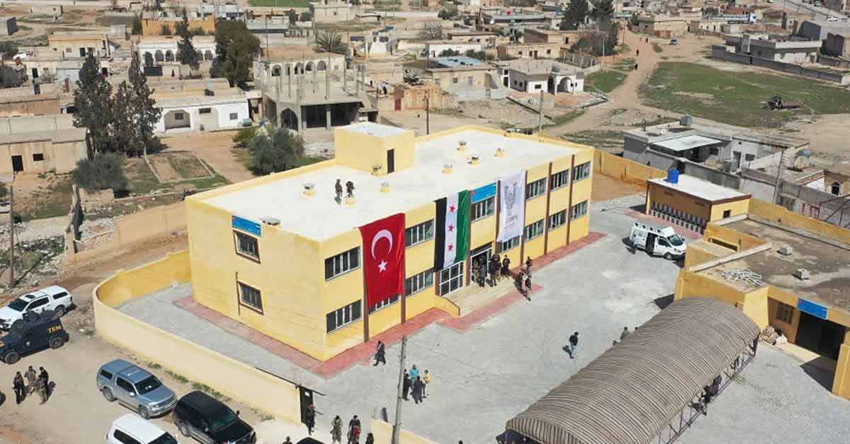 Suriye'de İki Okul Hayırseverlerin Desteğiyle Onarıldı