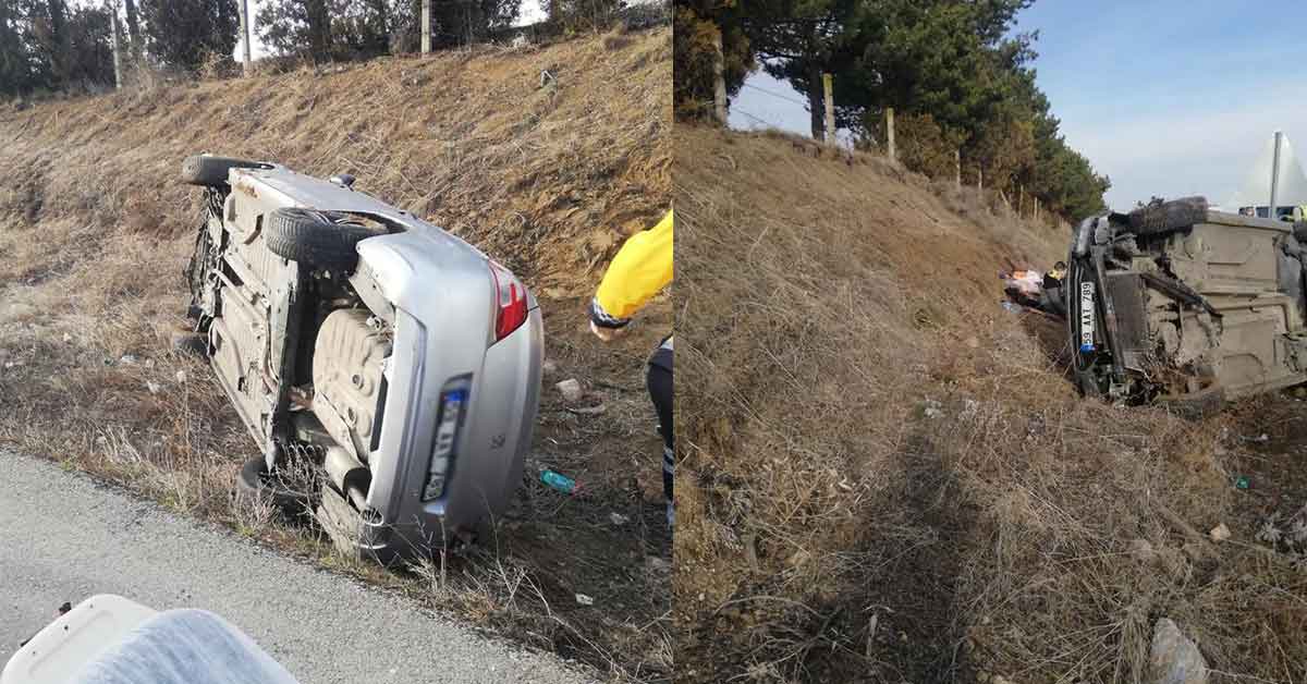 Trafik kazası: 6 yaralı
