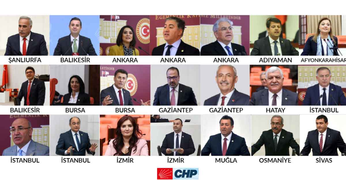 CHP'den Şanlıurfa'ya çıkarma 20 Milletvekili Şanlıurfa'ya geliyor 1 CHP'den Şanlıurfa'ya çıkarma