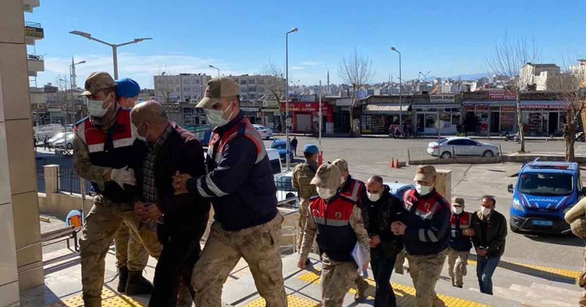 Şanlıurfa'da kablo hırsızları yakalandı