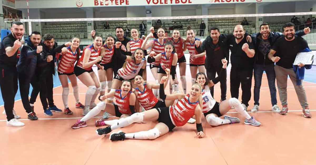 Viranşehir'in file sultanları finalde! 1 Viranşehir'in file sultanları finalde!