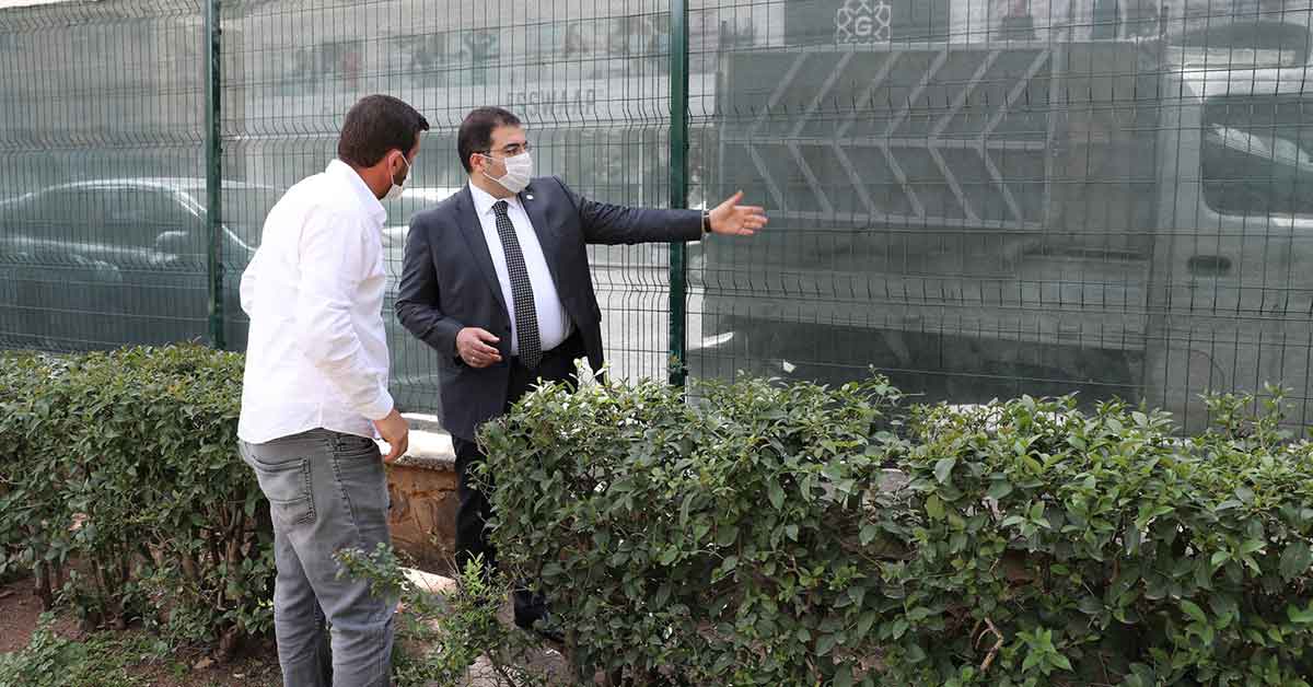 Başkan Canpolat: Ali Şelli parkını yeniliyoruz 1 Başkan Canpolat: Ali Şelli parkını yeniliyoruz