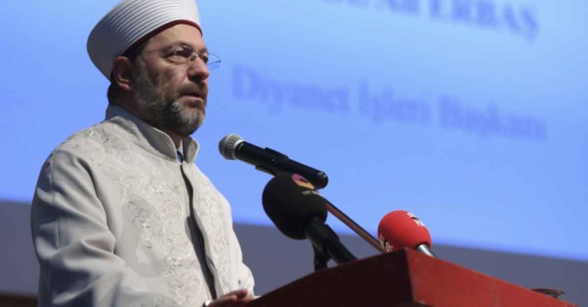 Diyanet İşleri Başkanı Erbaş'tan teravih açıklaması!